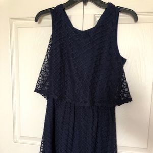 navy blue dress size small